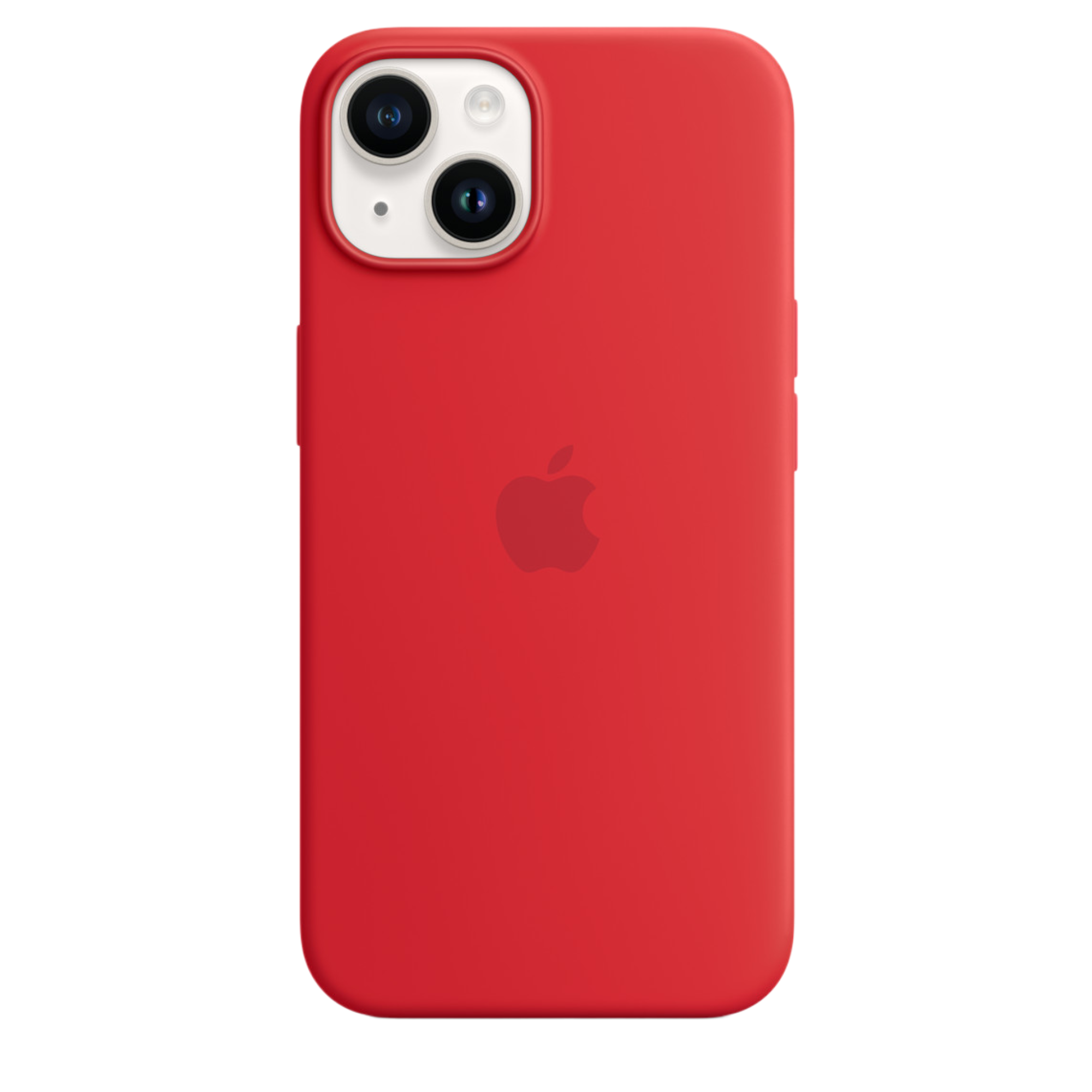 iPhone 14 Silicone Case with MagSafe - (PRODUCT) RED - alAsil